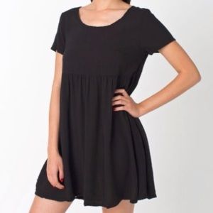 Black Babydoll American apparel dress